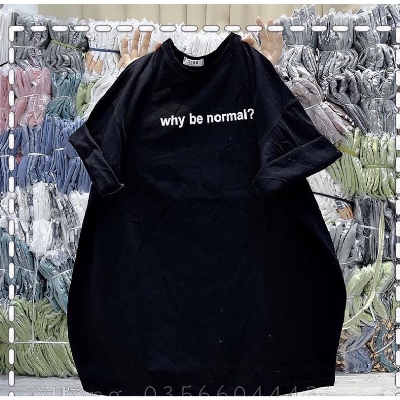 [Rẻ Vô Địch] Áo Thun 3158 Form Rộng Nam Nữ Chất Cotton Khô Why