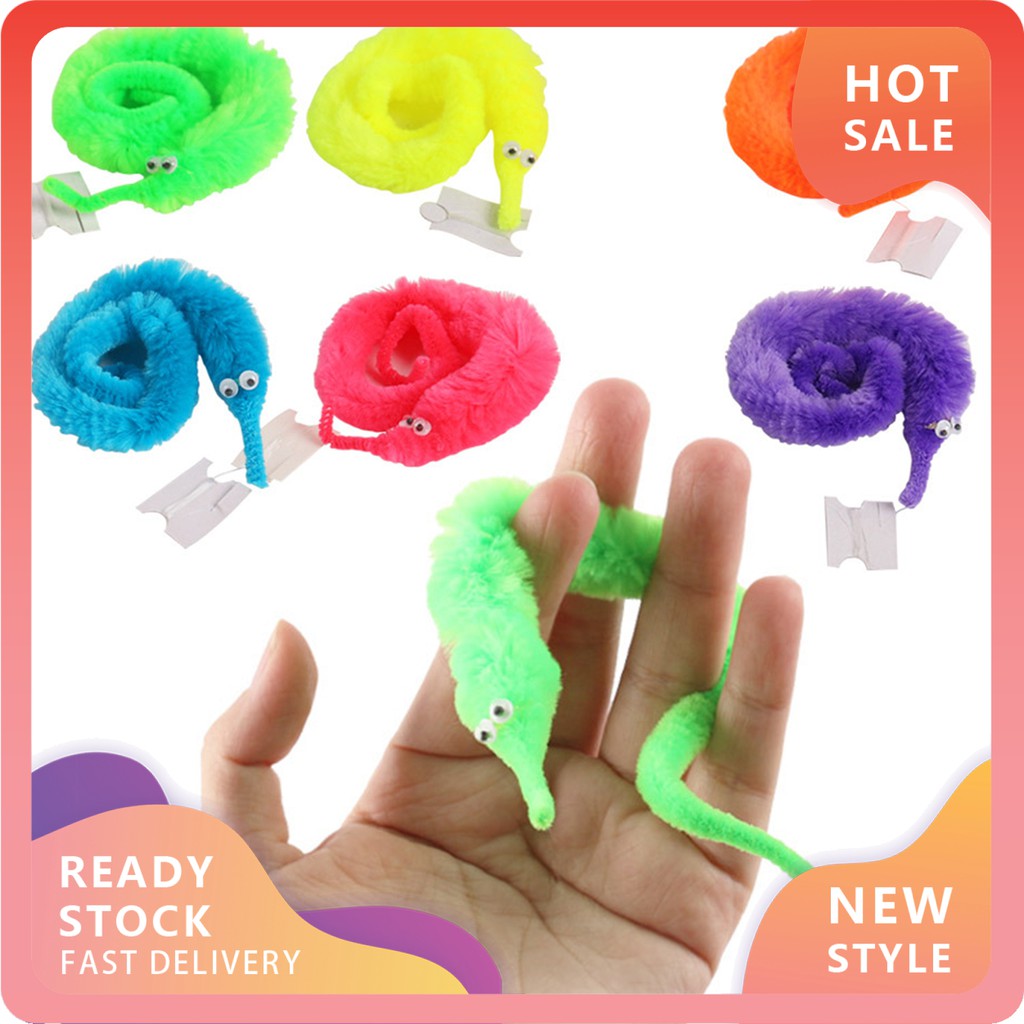 Đồ Chơi Con Sâu Lông Vũ Có Thể Chuyển Động