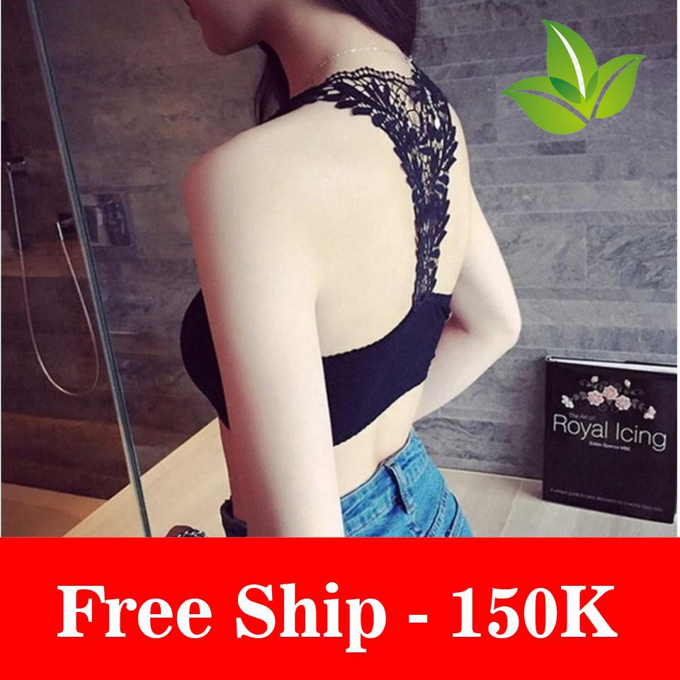 Freeship Áo ngực ren hình bướm