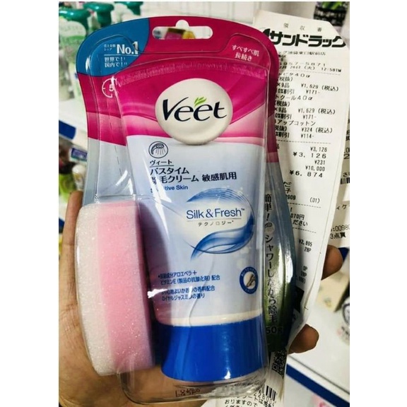 Kem tẩy lông Veet 150g Nhật bản