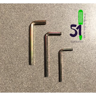 Lục giác các cỡ 4 mm, 5 mm, 6 mm
