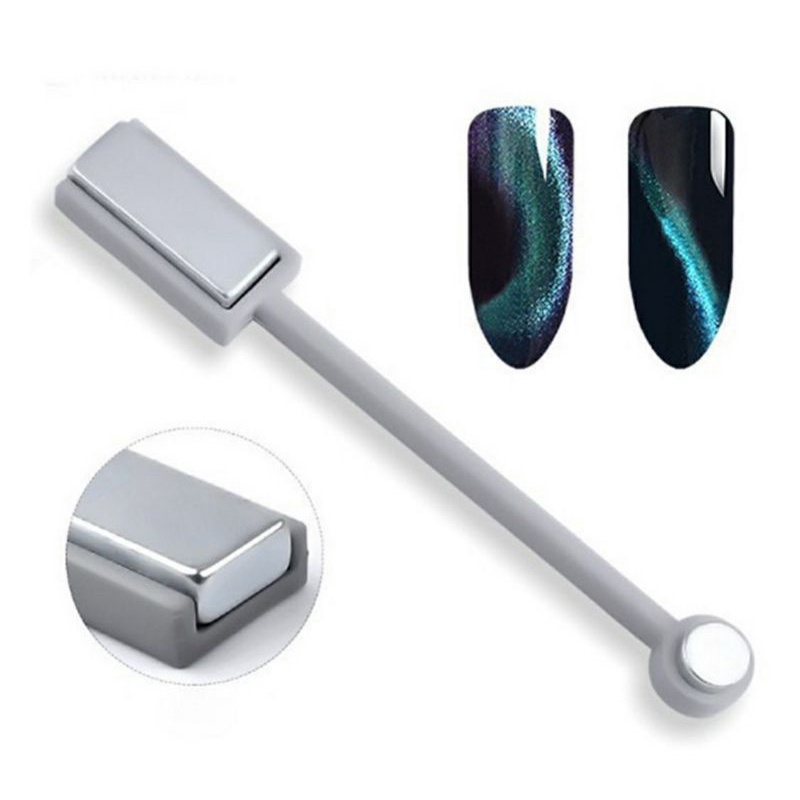 Nam châm hơ mắt mèo giá rẻ - Nam châm 2 đầu - Nam châm tạo kiểu mắt mèo đa dạng , dễ dùng - Dụng cụ làm mắt mèo giá rẻ