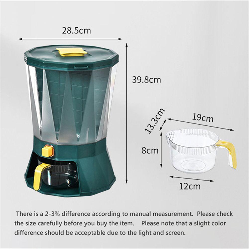 OKDEALS Hộp Đựng Thực Phẩm Cỡ Lớn Có Nắp Xoay 360 Độ Tiện Dụng