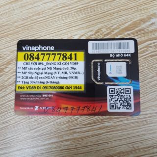 Sim số đẹp tứ quý Vinaphone