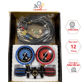 Đồng hồ áp suất điện lạnh đôi Tasco TB120SM II Lazomi tools