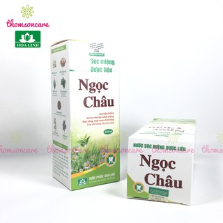 Nước súc miệng dược liệu ngọc châu - giảm nhiệt, hôi miệng từ trà xanh - ảnh sản phẩm 6