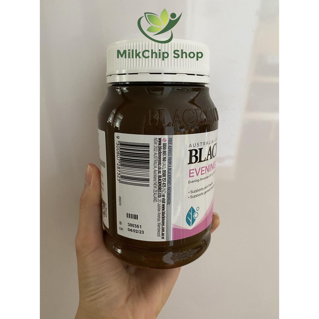 Tinh dầu hoa ah thảo Blackmores Evening Primrose Oil, lọ 190 viên TP13 | Thế Giới Skin Care