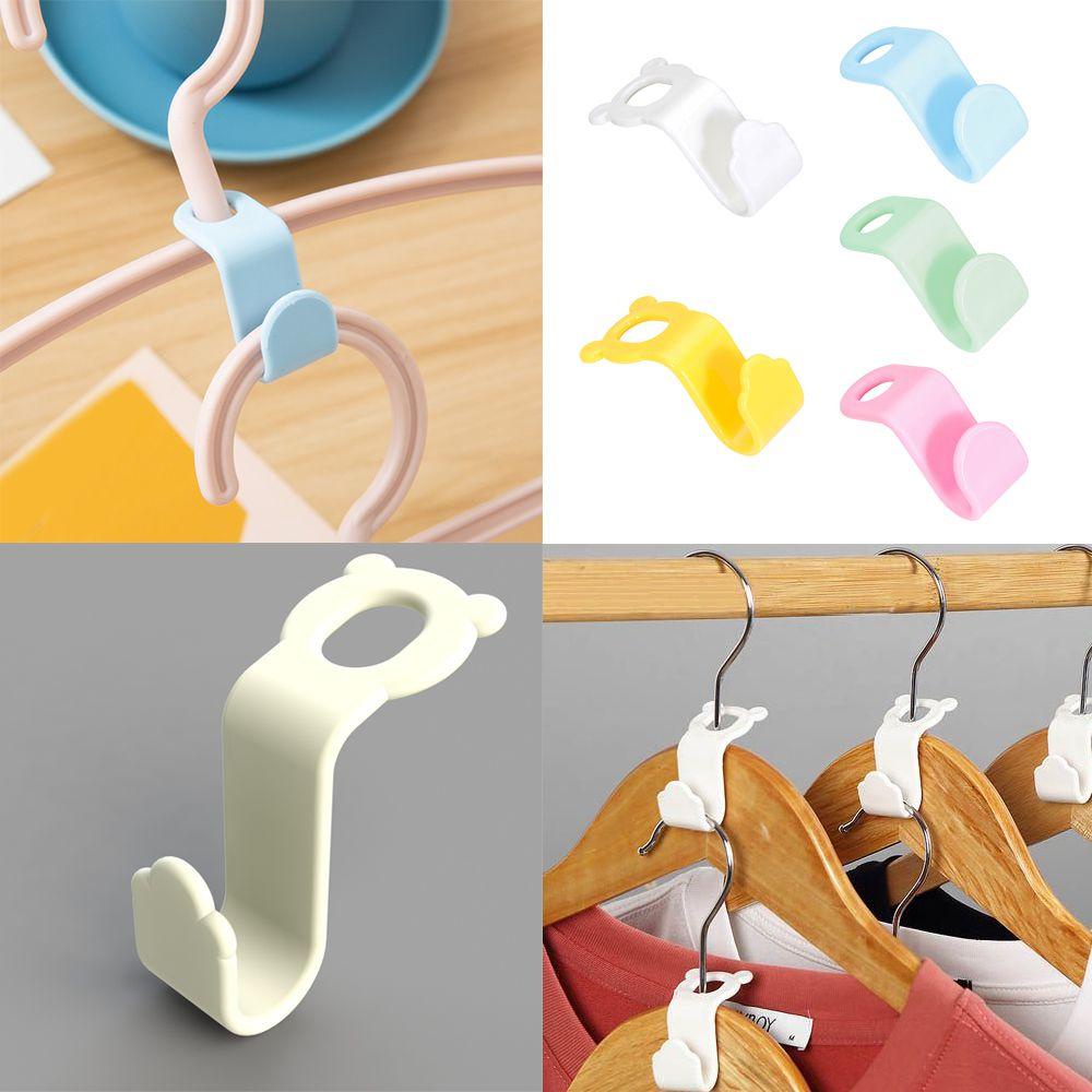 KUNHEV Set 5 Móc Treo Đồ Mini Chống Trượt Dễ Sắp Xếp Gọn Gàng