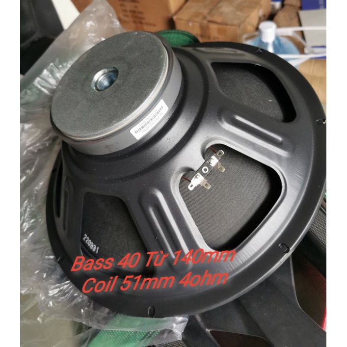 Bass 40 dùng cho loa kéo và loa full từ 140 Coil 51 4ohm hàng TQ 2 Cái 690K