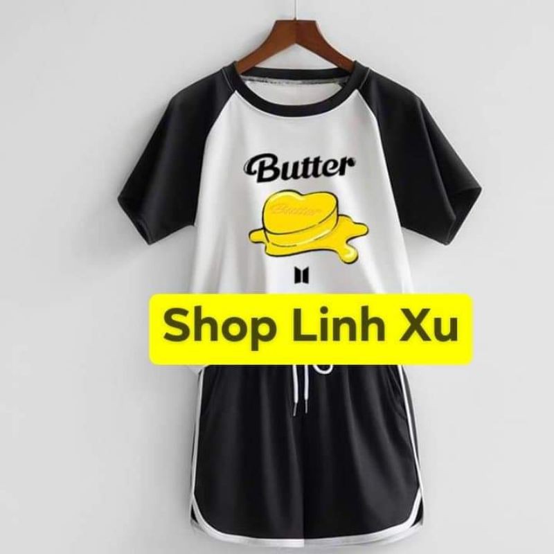 Bộ Quần Áo Bts 🌺 Freeship 🌺 Áo Butter bts có đủ size
