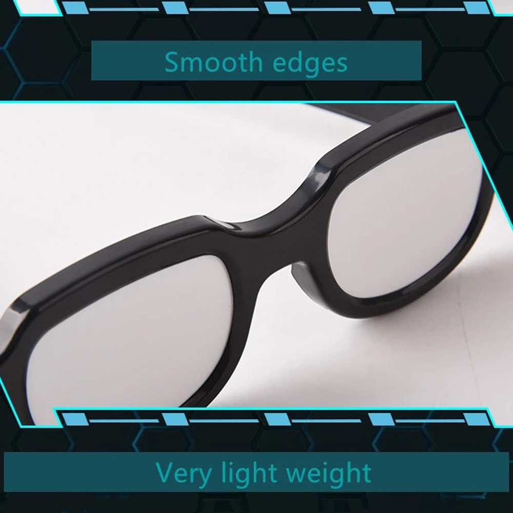 Mắt kính hóa trang thám tử Conan có đèn led sáng nhiều màu