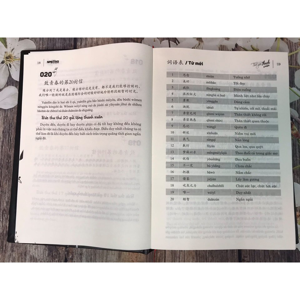 Combo sách - Phân biệt &amp; giải thích các điểm ngữ pháp Tiếng Trung hay dùng sai + Gửi Tôi Thời Thanh Xuân +DVD tài liệu