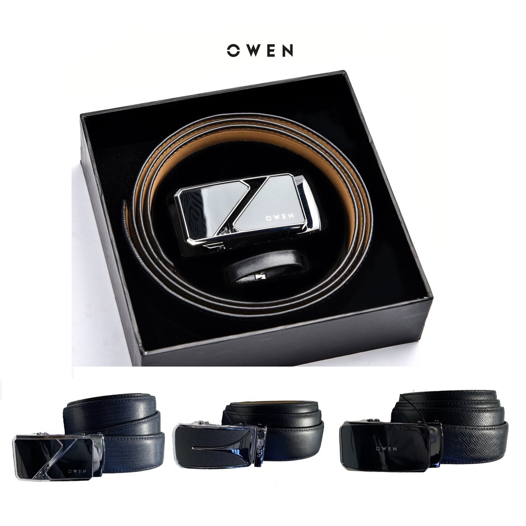 OWEN - Thắt lưng Owen cao cấp 100% da thật - Dây lưng nam