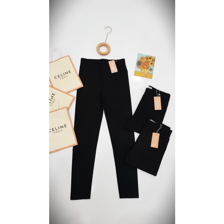 Quần Legging Ce.line co giãn nâng mông/ Hàng L1 M.cline