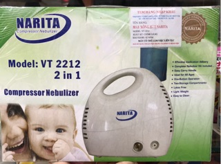 Máy khí dung và hút dịch Narita