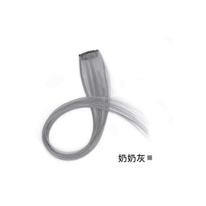 Long straight multi-colored hair for women, colored hair extensions, wigs