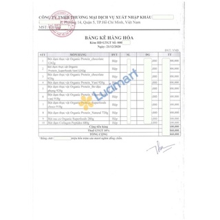 BỘT THỰC VẬT HỮU CƠ ORGAIN PROTEIN