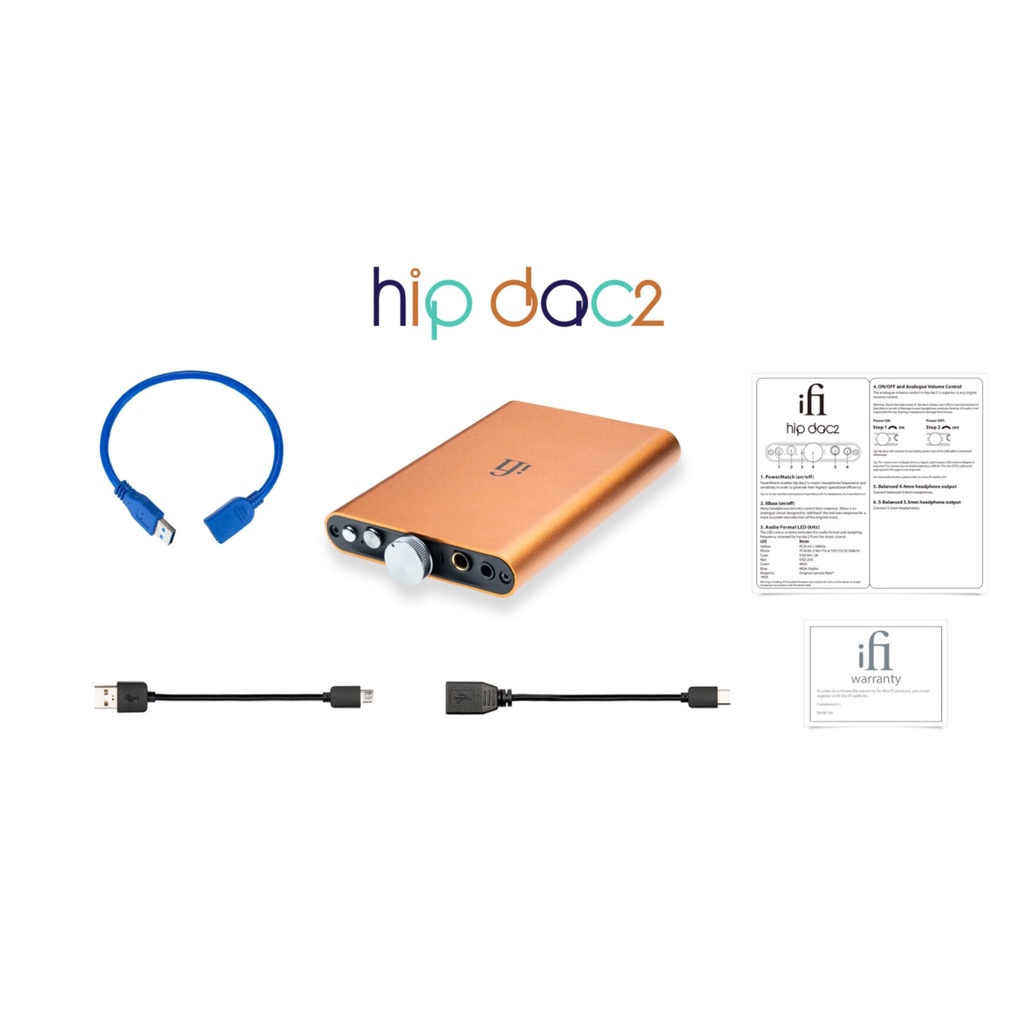 Bộ Chuyển Đổi Âm Thanh DAC AMP iFi Hip Dac 2