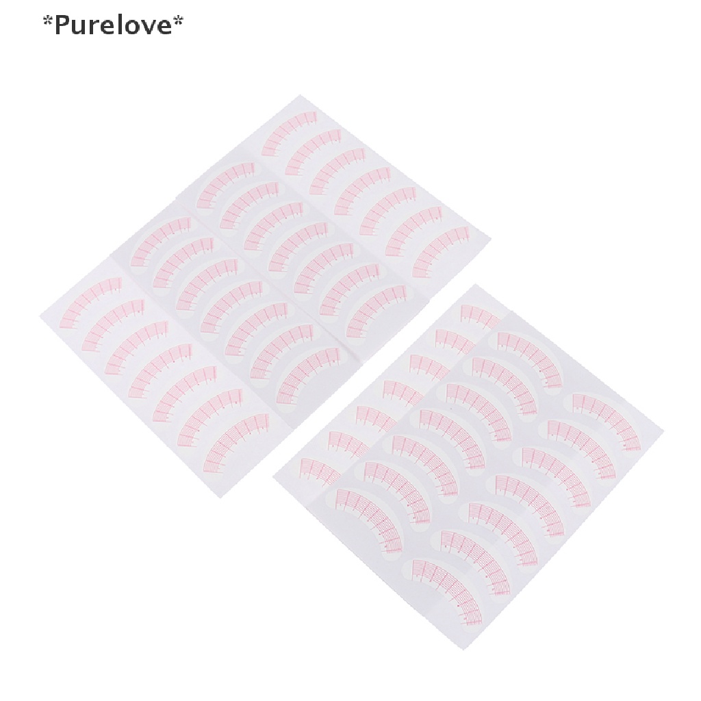Set 35 Cặp Miếng Dán Hỗ Trợ Luyện Tập Trang Điểm Lông Mi Tiện Dụng