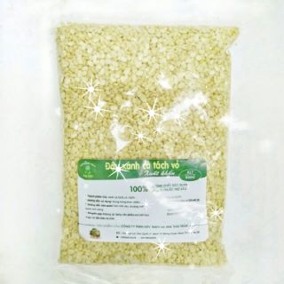 Đậu xanh cà tách vỏ 500g