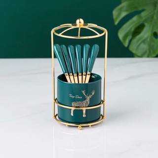 Bộ cốc sứ kèm 6 dĩa cao cấp