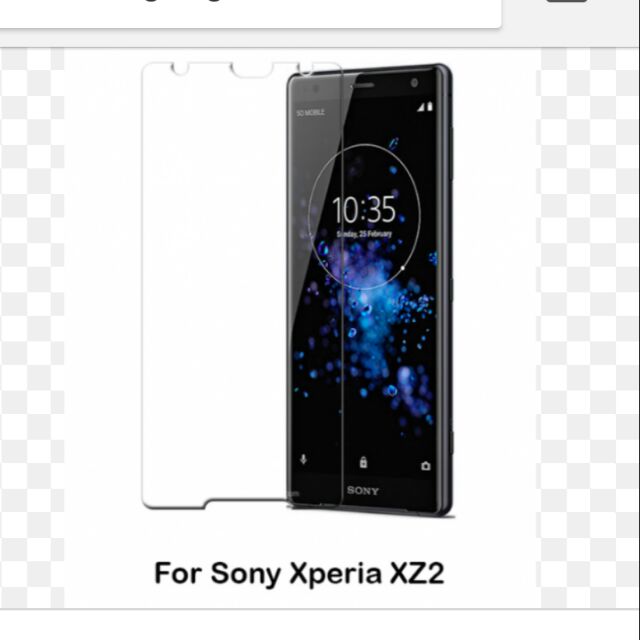 Kính cường lực sony xperia XZ2