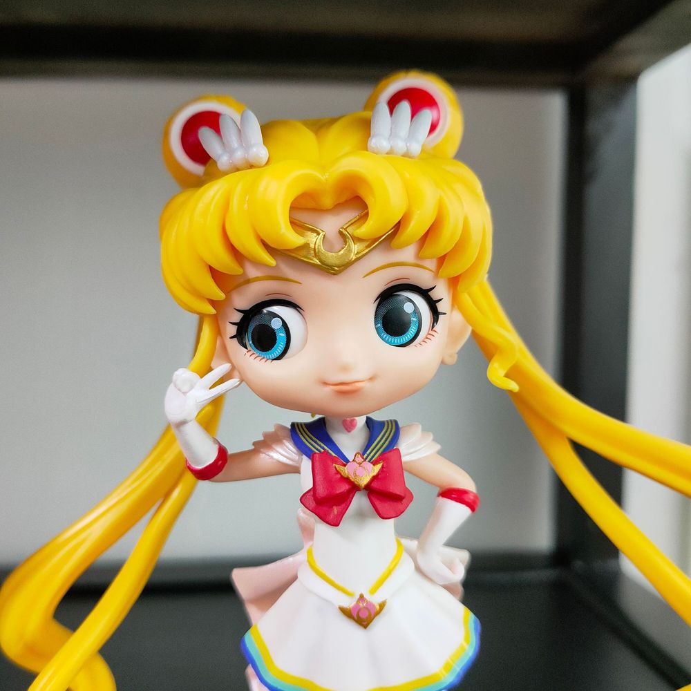 Mô hình đồ chơi hình nhân vật thủy thủ mặt trăng Tsukino Usagi 16cm bằng PVC