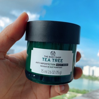 Mặt nạ ngủ tràm trà cho da dầu The Body Shop Tea Tree Anti-Imperfection Night Mask 75ml