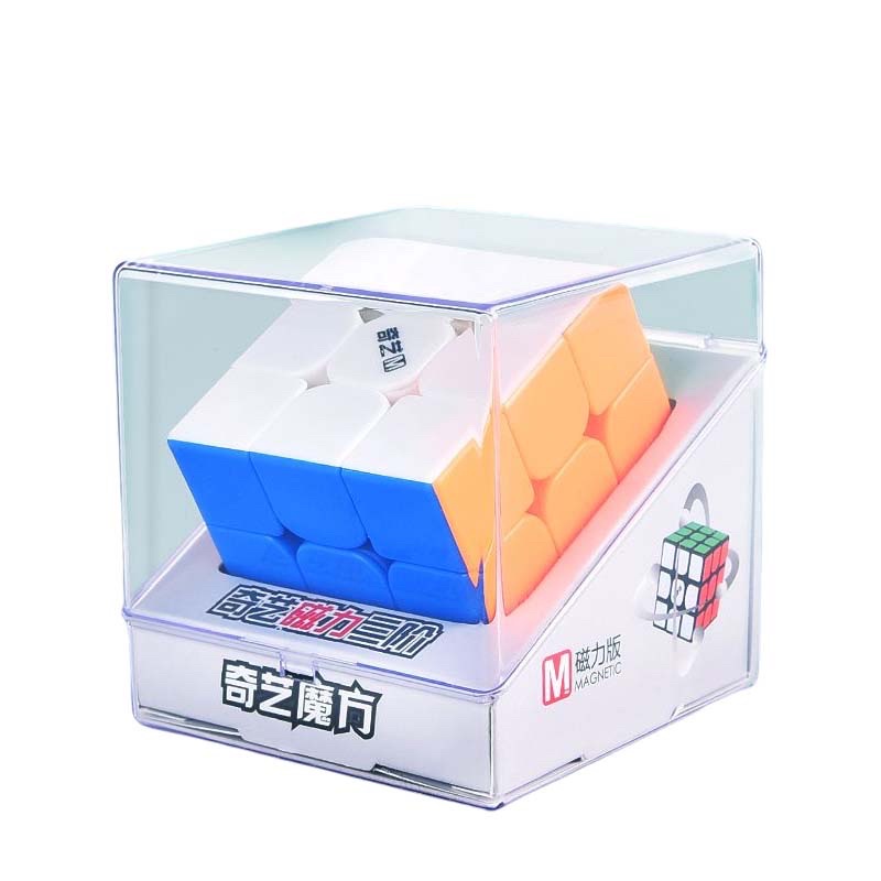 Rubik 3x3 Nam Châm QiYi MS Magnetic Stickerless Rubik 3 Tầng