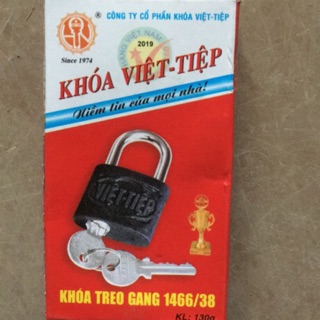 Khoá Việt Tiệp (1466/38) ko bấm ( hàng chính hãng )