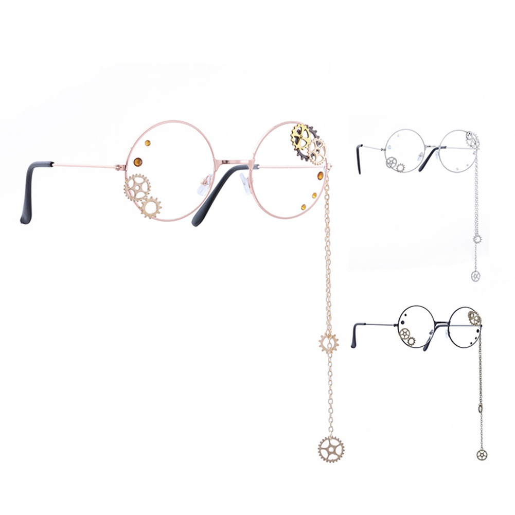 Mắt Kính Gọng Tròn Thời Trang Cho Nam Nữ