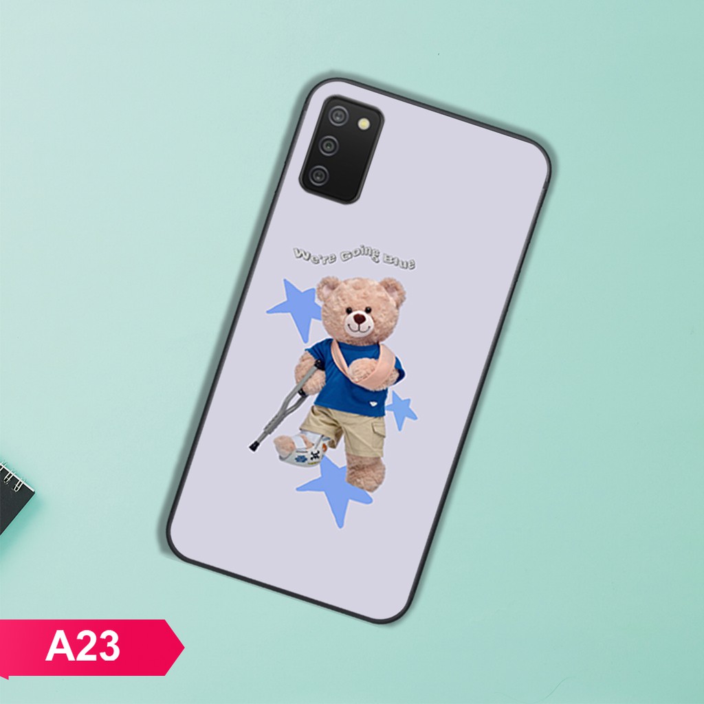 ỐP LƯNG SAMSUNG A02S HÌNH GẤU BEER HIPHOP SIÊU CUTE