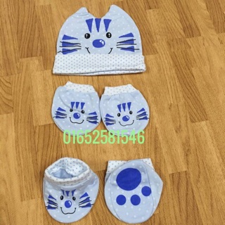 Set mũ bao tay bao chân