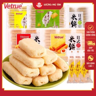 Bánh Gạo Ống Tròn Vetrue Túi 228g đồ ăn vặt Hà Nội | Vương Phủ Tỉnh