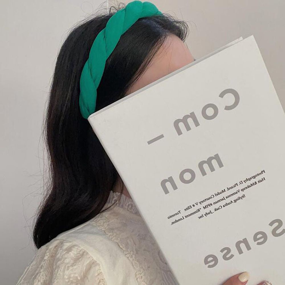 Băng Đô Cài Tóc Màu Sắc Ngọt Ngào Phong Cách Hàn Quốc Cổ Điển Cho Nữ