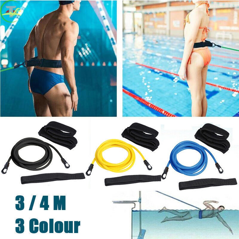 Dây Đai Co Giãn Kháng Lực Hỗ Trợ Luyện Tập Bơi Lội