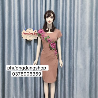 Đầm Body Trung Niên Kết Đá