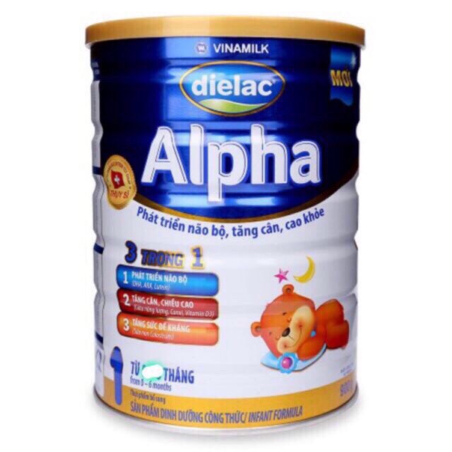Sữa Dielac alpha step 1 900g