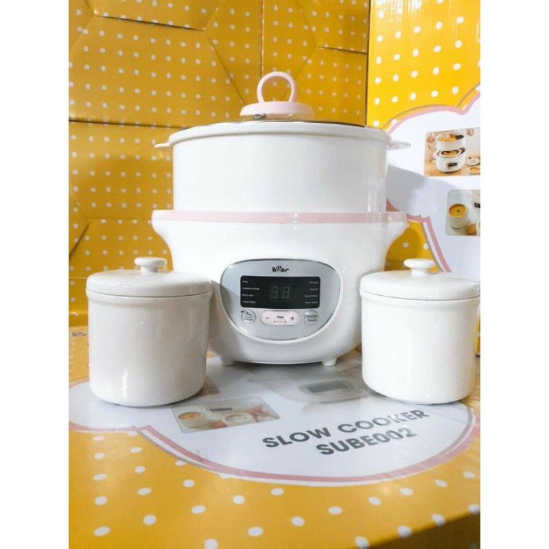 Nắp sứ nồi bear 0,5l thố sứ nồi nấu cháo chậm bear