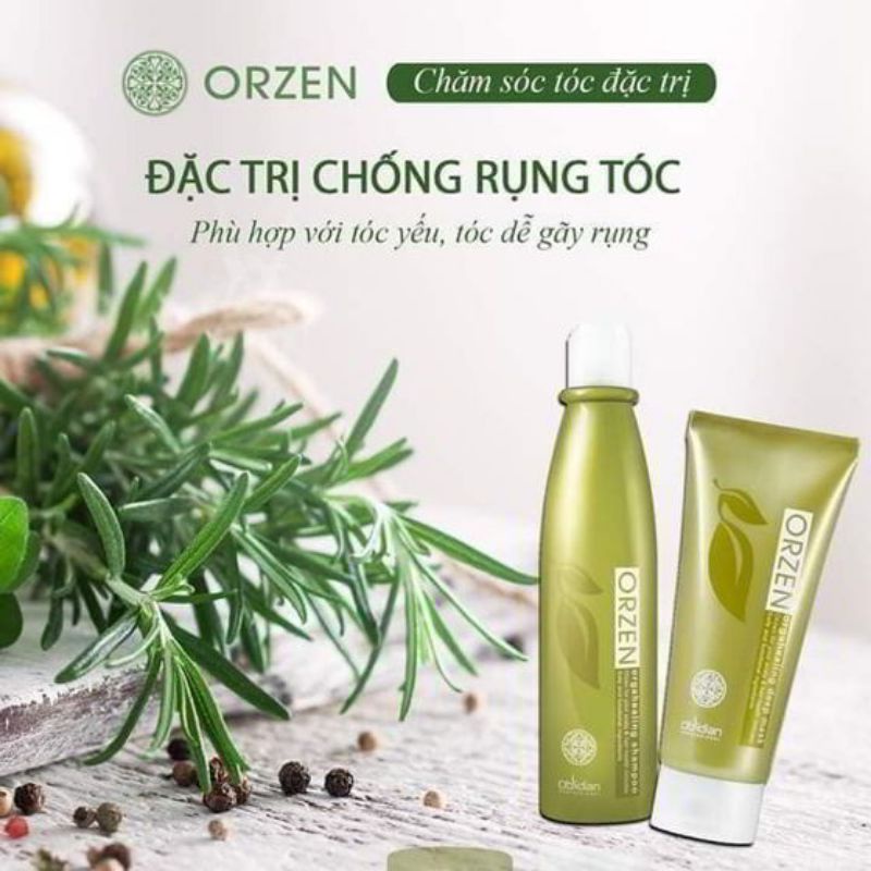 - Cặp Đôi Hoàn Hảo!!! Bộ Dầu Gội và Mặt Nạ Chống rụng orzen( Hàng chính hãng 100%, hàng Công Ty)
