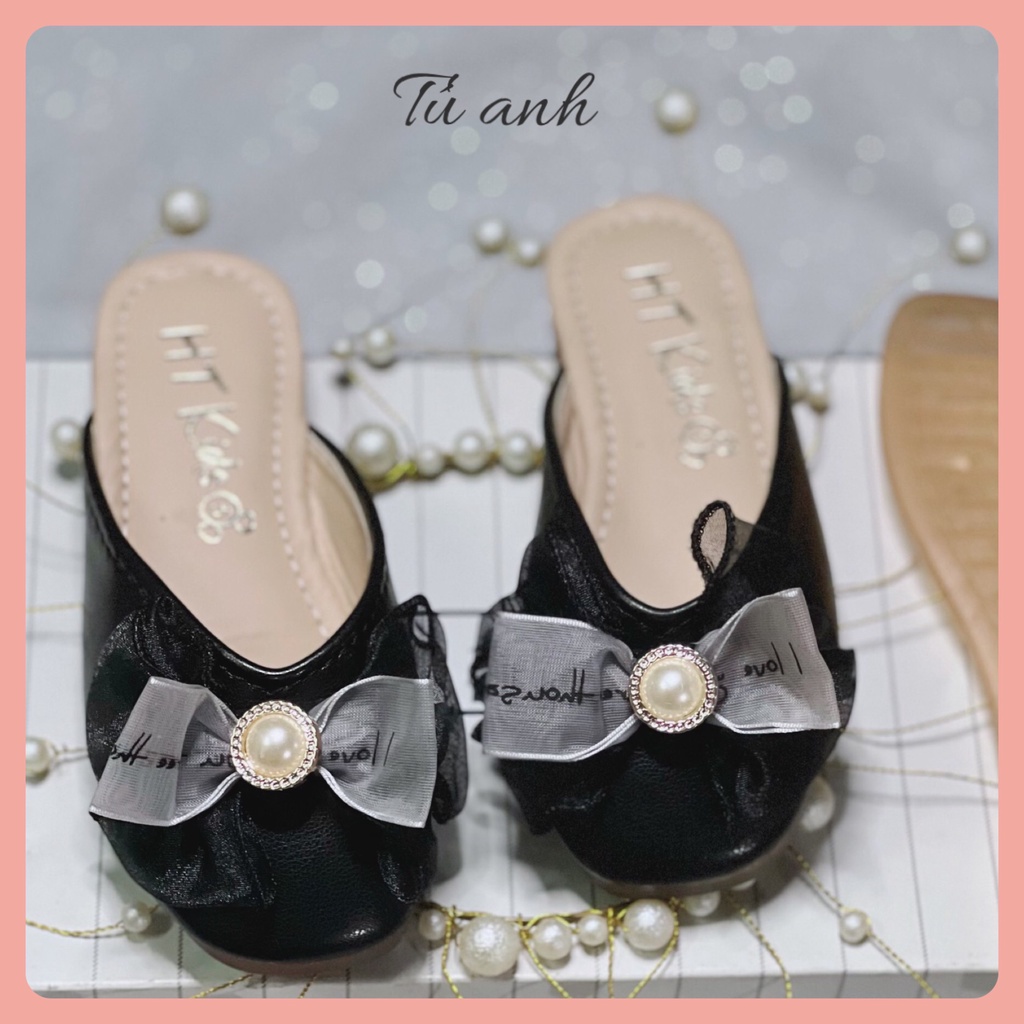 Sục bé gái ,sục nơ ngọc da mềm cho bé gái  Sục DA Pu .Kiểu dáng Hàn Quốc .Đế Chống Trơn Trượt  . Mẫu Mới 2022