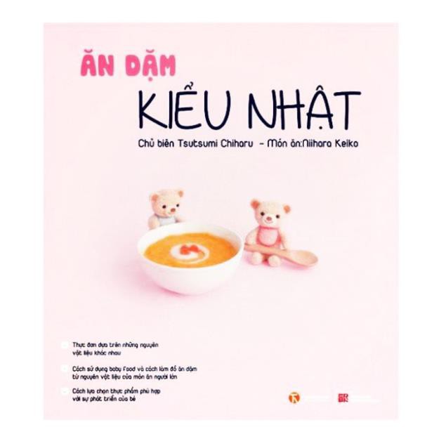 Sách Ăn dặm kiểu Nhật (Có thực đơn ăn dặm kèm nội dung) - Thái Hà