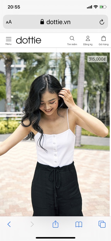 Pass Áo hai dây Dottie