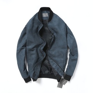 Bomber áo khoác da lộn nam mới nhất của CEFFYLO