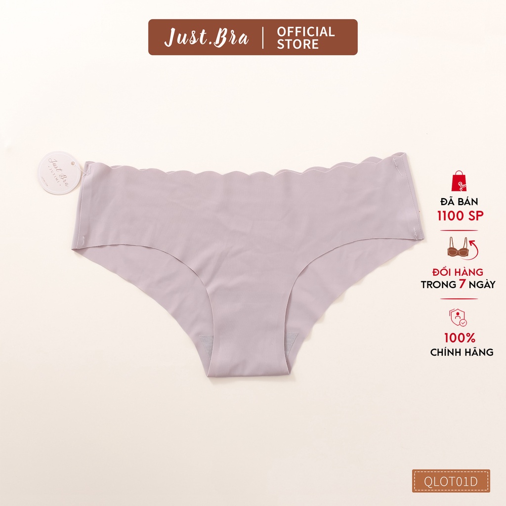 Combo 3 quần lót nữ Just Bra đúc su cạp sóng không lộ viền Combo3_QLOT01D