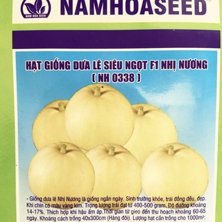 sale off Hạt giống dưa lê siêu ngọt 100H/gói hàng chuẩn cty.