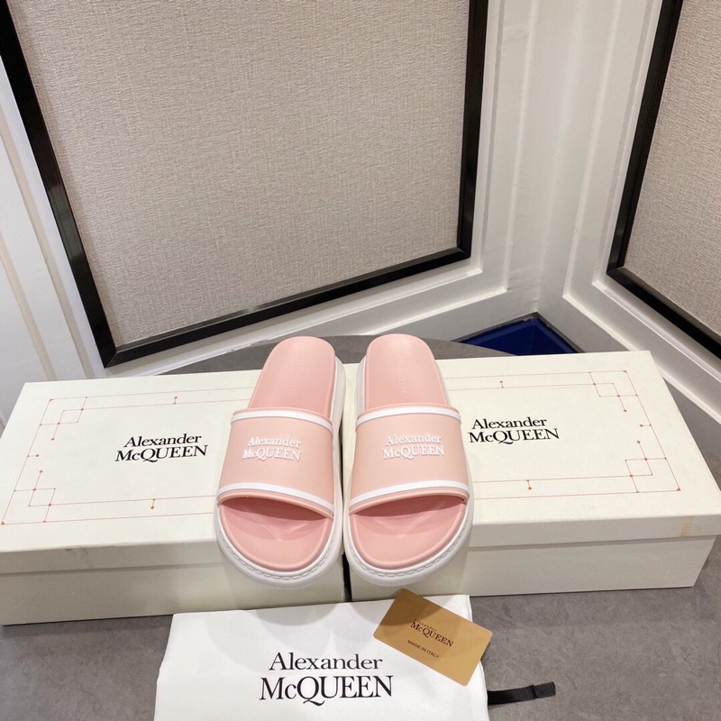 Dép thời trang nữ thương hiệu Alexander Mcqueen cao cấp màu siêu xinh