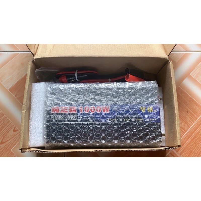 Bộ kich điện 12v lên 220v 1000w sine chuẩn
