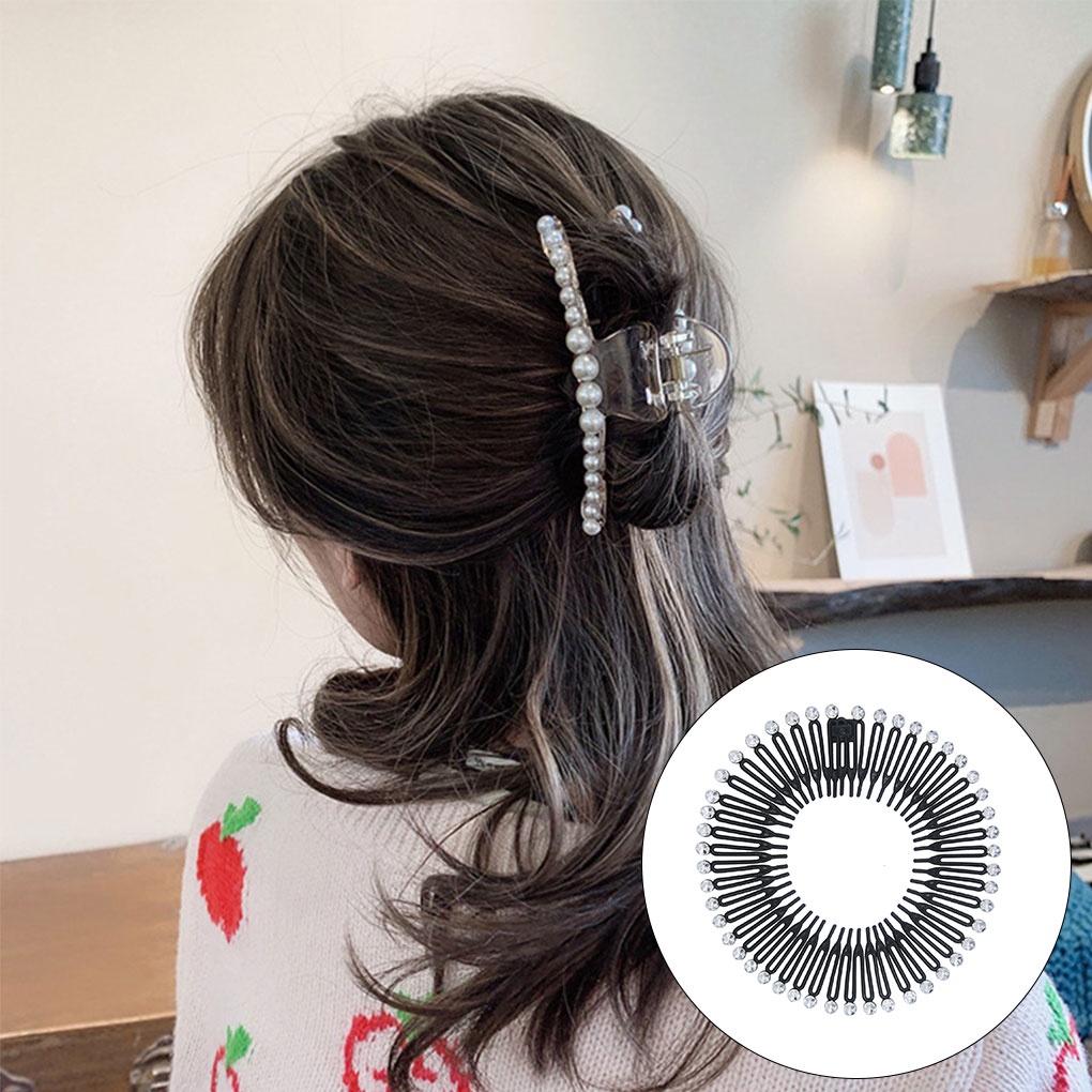 Set 400 Dây Thun Cột Tóc Co Giãn Dùng Một Lần Dành Cho Nữ