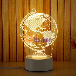 Đèn ngủ, đèn trang trí, Led 3D trái tim